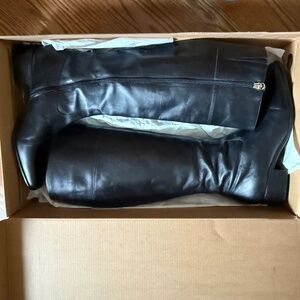 Bjorndal Black Leather Boots Tall